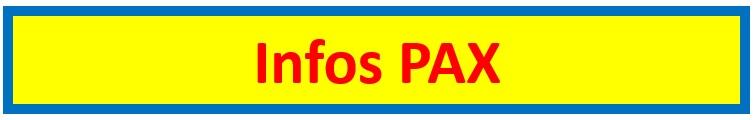 Infos PAX